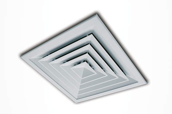 Louvered Face Ceiling Diffuser